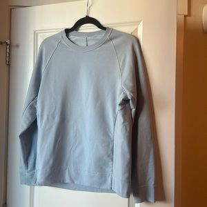 Light Blue Lululemon Crewneck Sweater